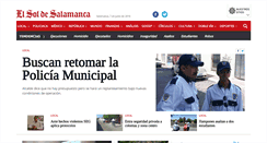 Desktop Screenshot of elsoldesalamanca.com.mx